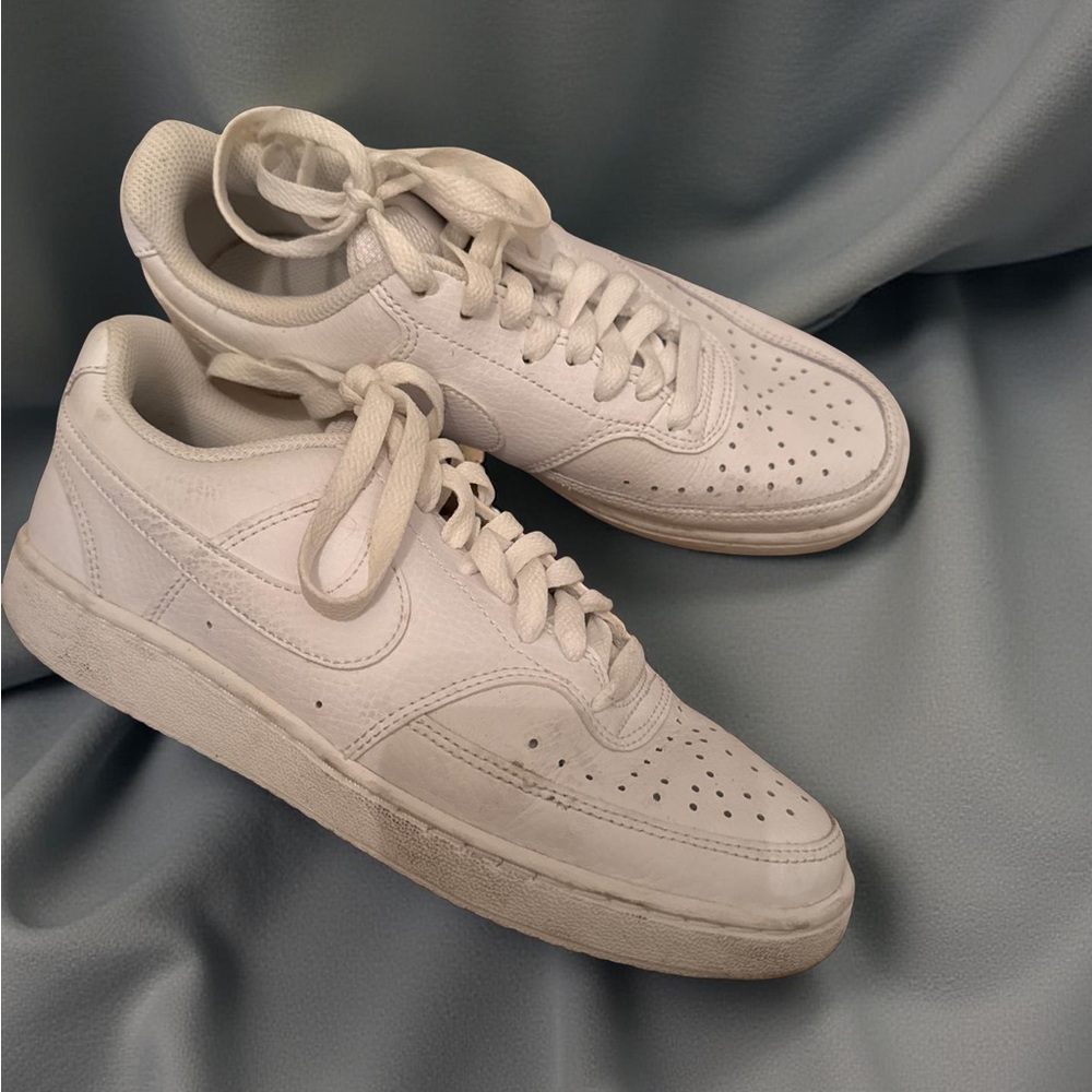 Classic White Womens Sneakers